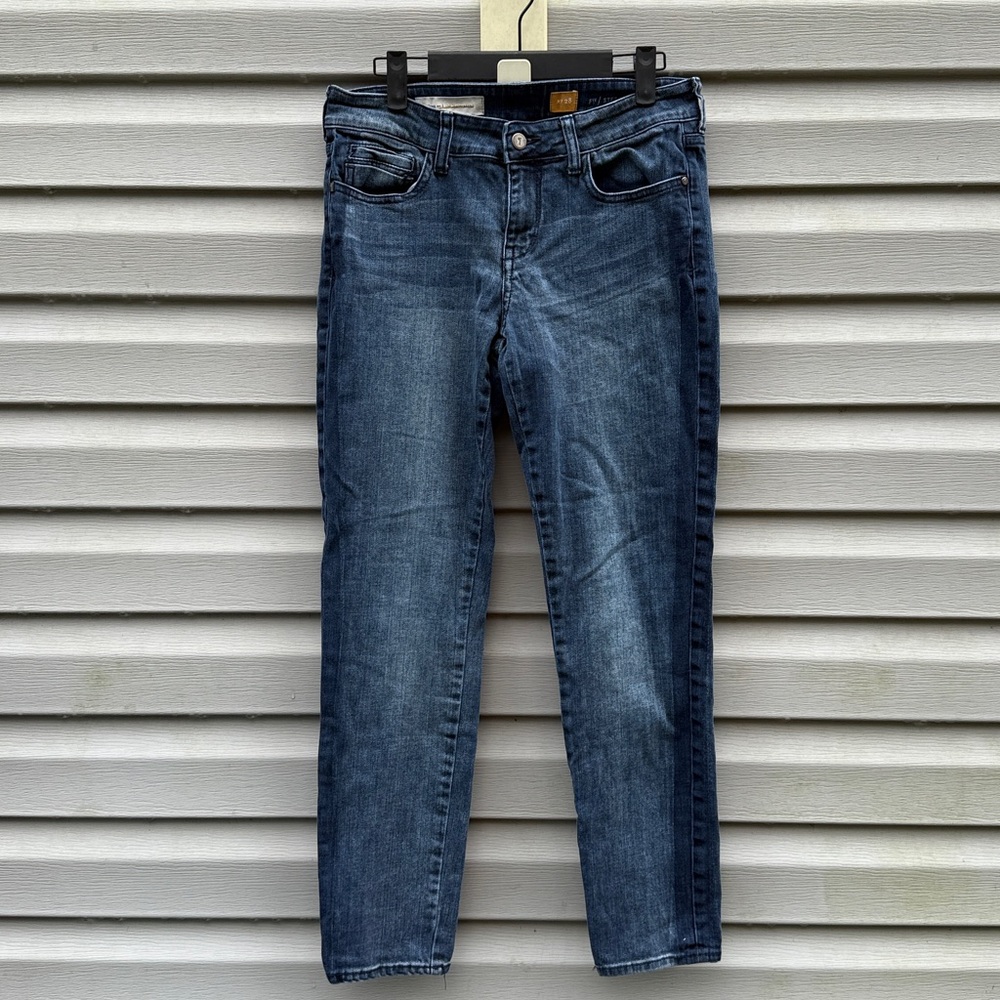 Anthropologie | Pilcro and the Letterpress Stet Fit Denim Blue Jeans size 28‎
